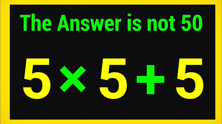 5 × 5 + 5 =? | Can you solve this Simple Maths problem ! | Simplify PEMDAS Rules 