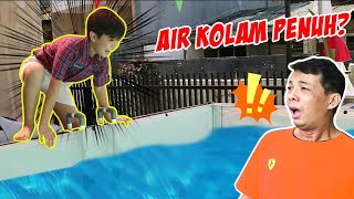 Air Kolam Renang Penuh ?? Berenang Deh... Vlog & Drama Lucu Cnx Adventurers