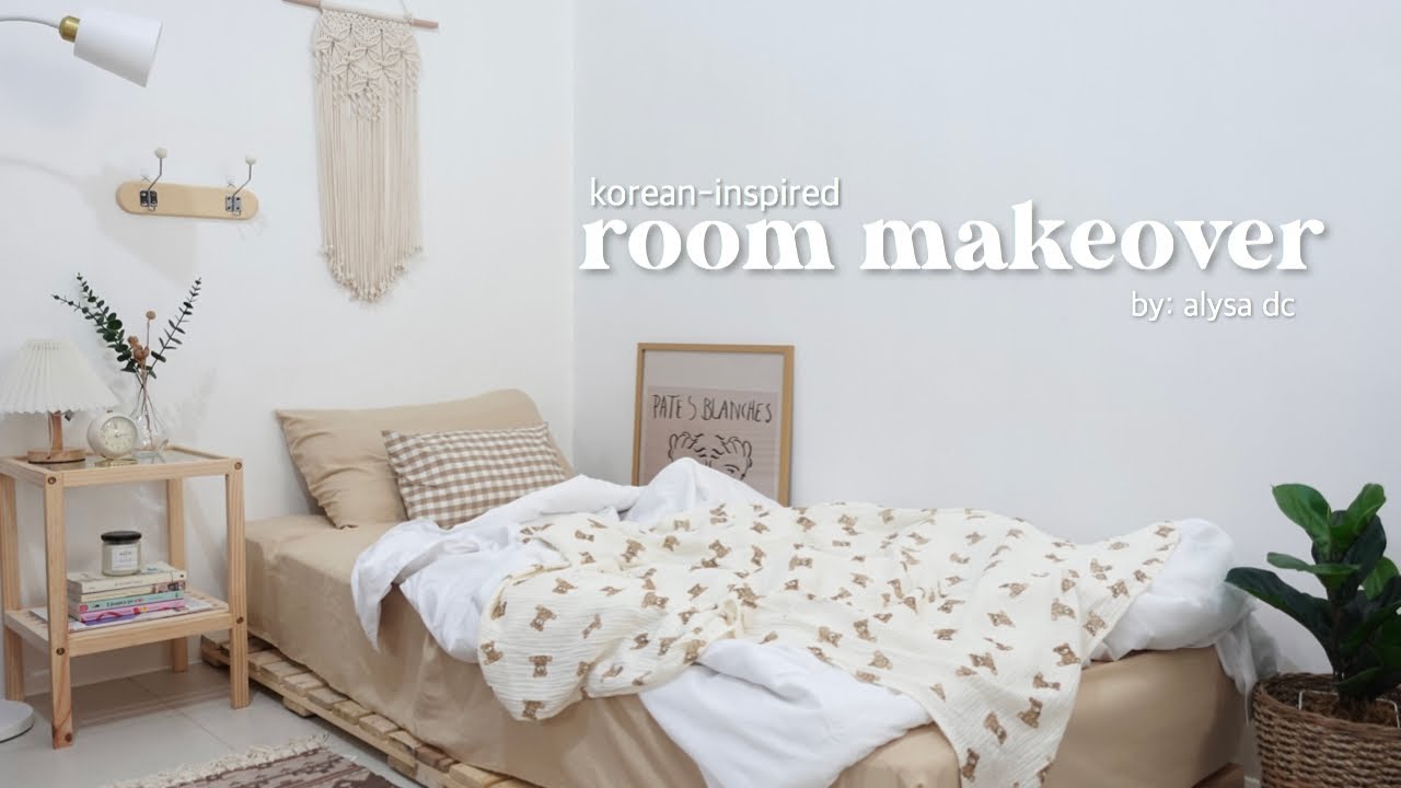 room makeover🌷| pinterest & korean-inspired