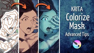 Krita ColorizeMask: Advanced Tips