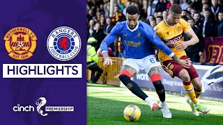 Motherwell 1-3 Rangers | Ten-man victory! | cinch Championship