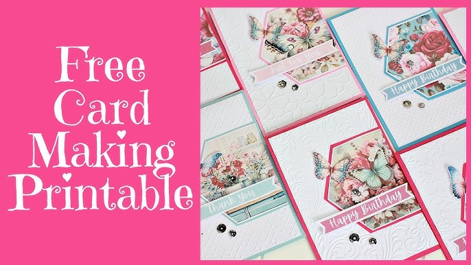 DIY Tutorial: Clean and Simple Cards + Free Printable Templates - YouTube diy-tutorial-clean-and-simple-cards-free-printable-templates-youtube