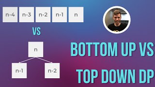 Bottom Up vs Top Down Dynamic Programming vs Recursion | Fibonacci Sequence