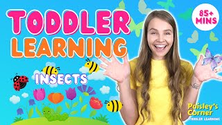 Toddler Learning Video - Learn Insects for Kids | Best Learning Videos for Toddlers | Toddler Speech