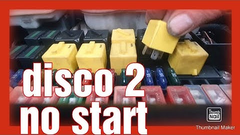 discovery 2 no start diagnosis and fix. discovery won