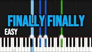 Finally Finally (PIANO SHEET) - Testimony Joe