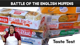Battle of the English Muffins Taste Test | Thomas, Bays, Aldi, Dave's Killer, Vermont, & Great Value