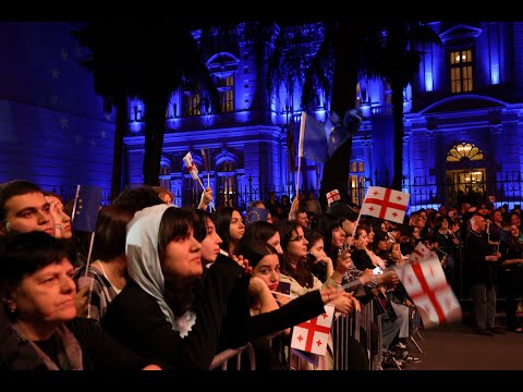 ევროპის დღისადმი მიძღვნილი კონცერტი ჭავჭავაძის გამზირზე განვითარებული პროცესების გამო შეწყდა