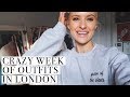 A WEEK OF OUTFITS and a rant about negativity | LFW