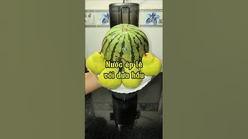 Nước ép lê với dưa hấu.#nuoceptraicay  #nuocep