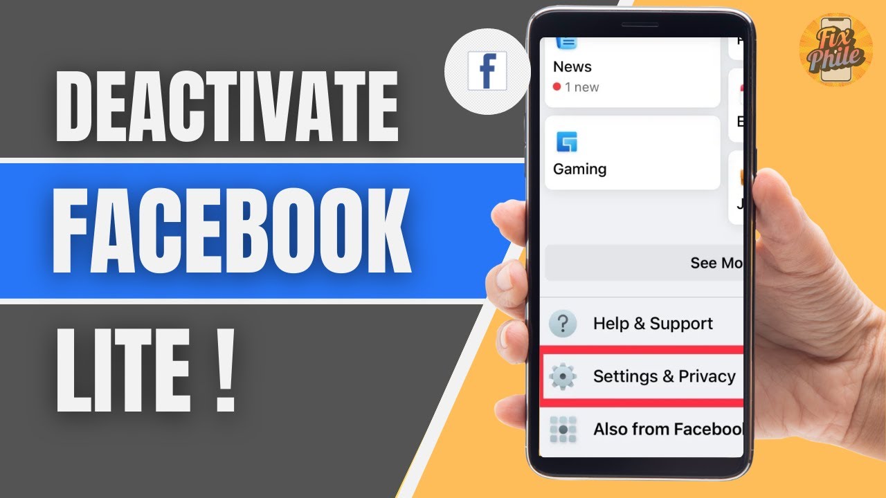 How to Deactivate Facebook Lite Account (2025) — Step-by-Step Guide