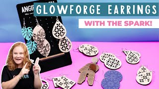 How to Make Glowforge Earrings with the Spark