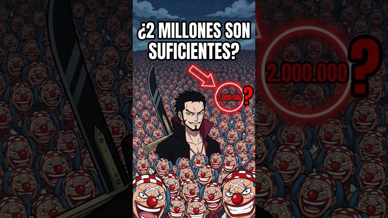 ¿Cuántos BUGGYS necesitas para cada Shichibukai? 🤡 #onepiece