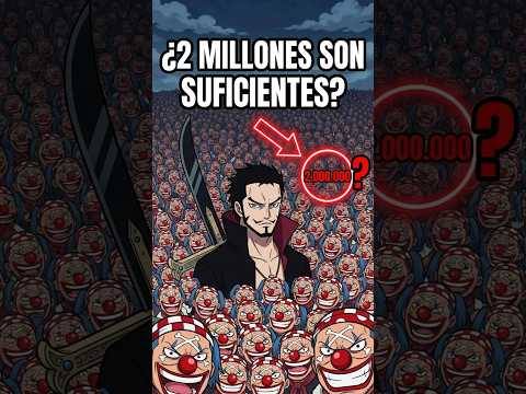¿Cuántos BUGGYS necesitas para cada Shichibukai? 🤡 #onepiece