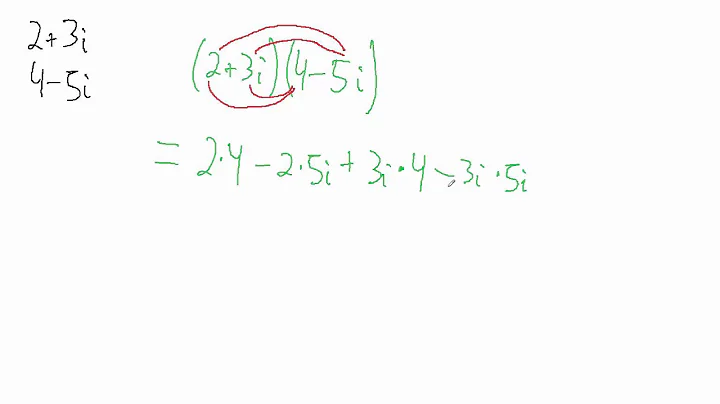 Complex Numbers - Multiplying - Example 1