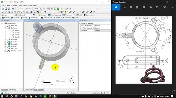 Lesson 31   Pipe Clamp Modelling in DesignerModuler in Ansys Workbench