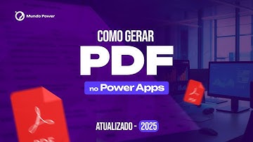 [POWER APPS] Como gerar PDF