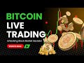 BITCOIN LIVE TRADING || 10-02-2025 #livetrading #livetradingtelugu #bitcoin #money