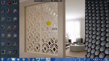 How to make CNC panel in 3ds max with Photoshop