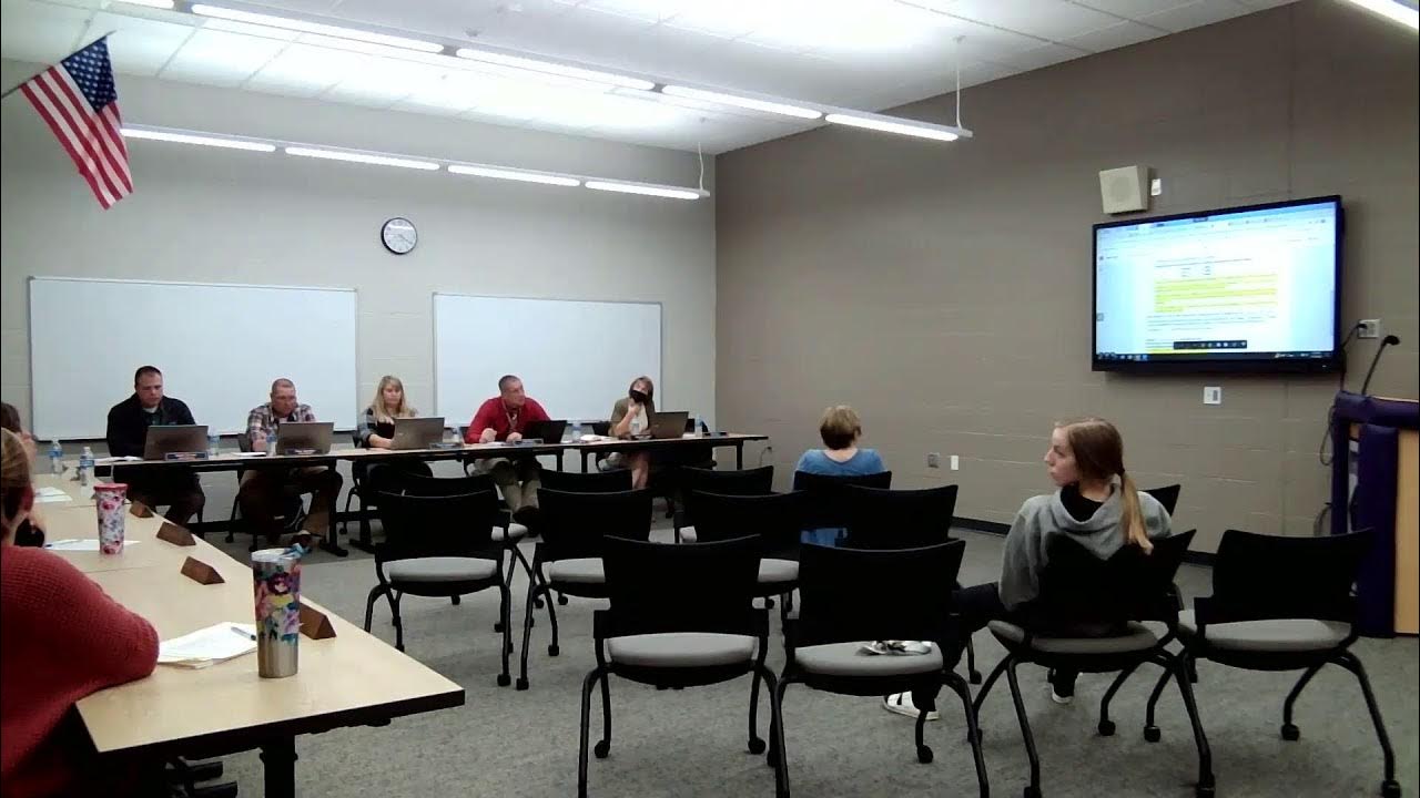 October 2022 Pittsville School District Board of Education Meeting