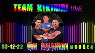 TEAM KIKIRIRI live chez restaurant le QG ( Sea you Soon Moorea Haapiti)