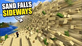 Sideways Gravity in Minecraft