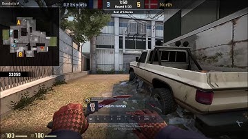 POV - KennyS (G2)(31-13) vs North / ESL Pro League Season 5 Finals / 4th of June 2017