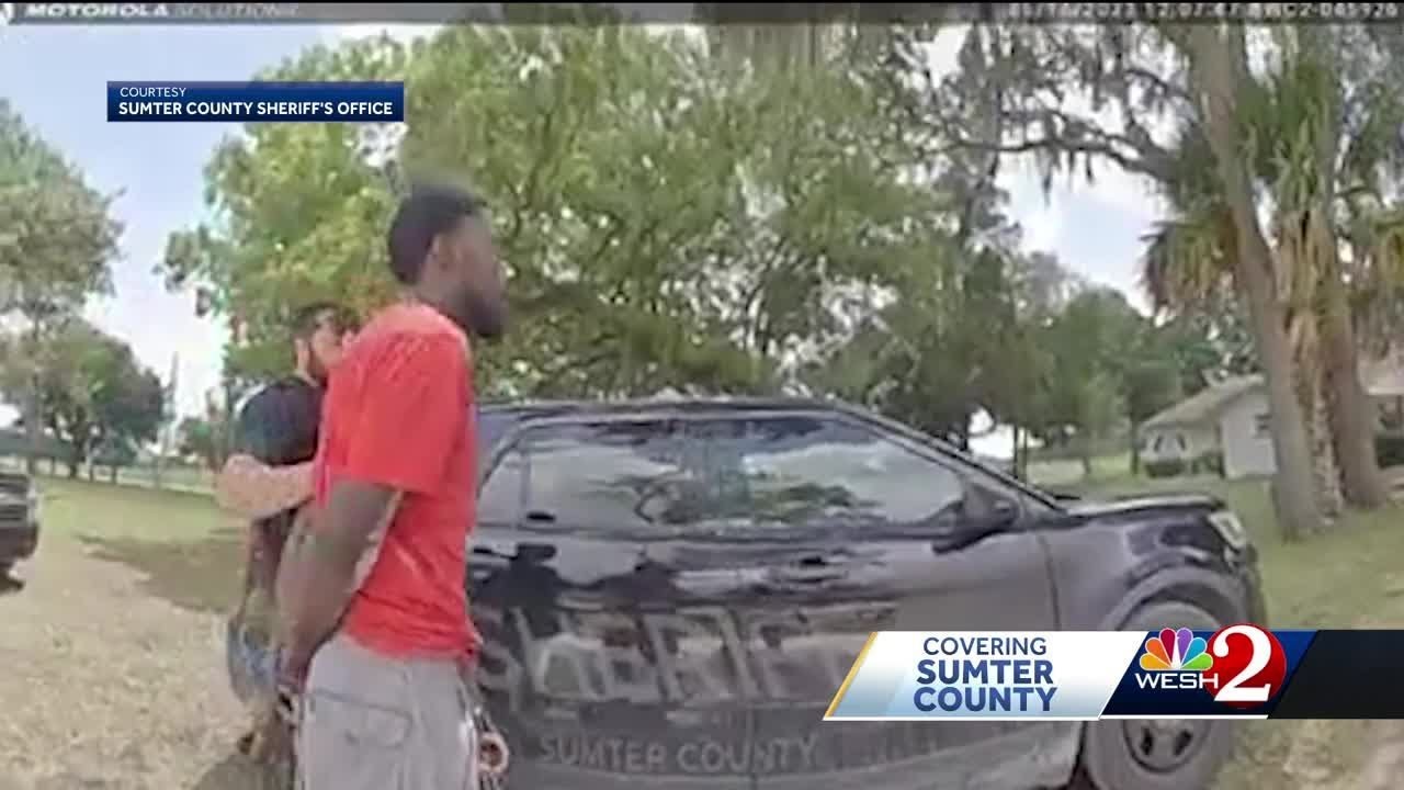 Body cam video shows suspects arrest after Sumter County shooting