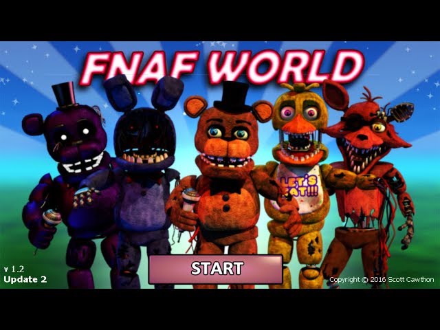 FNaF World Five Nights At Freddy's 2 Ultimate Custom Night Freddy