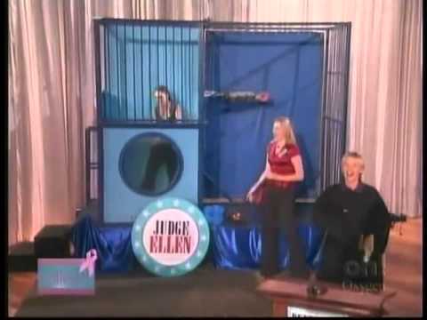 ellen show dunk tank