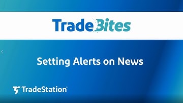 Setting Alerts on News