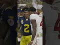 Jalen Milroe &amp; Alabama leave the field after their overtime loss to Michigan in the Rose Bowl.