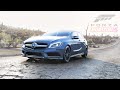 Forza Horizon 5  Mercedes Benz A45 AMG driving on the road
