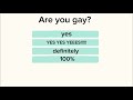 AM I GAY...?