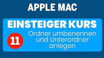 Wie lege ich einen Ordner bei Apple an?