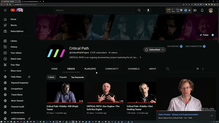 How to Binge All of a Youtube Channel's Videos (In Order)