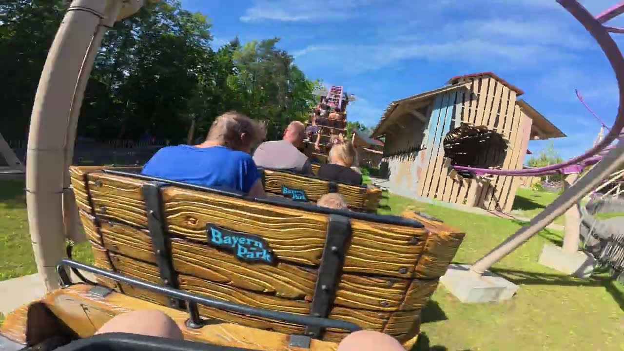 Bayern-Park Firlefranz Back Row Onride POV September 2025