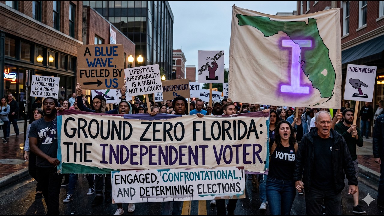 The Turnout Trap: Why Florida's "Blue Wave" is a Low-Tide Fluke 🌊📉