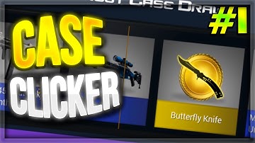 CSGO CASE CLICKER - FRESH START | KNIFE TEASE (CASE CLICKER) #1