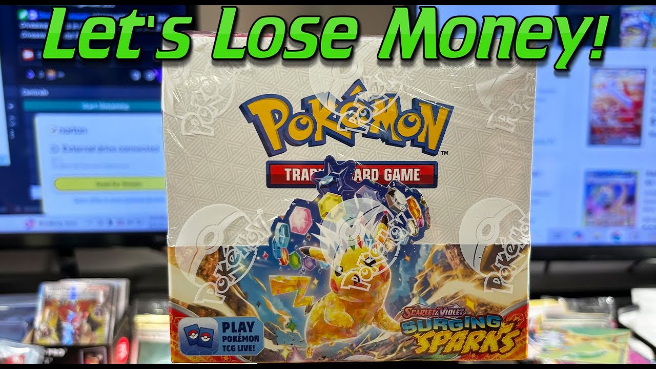 Profit or Loss? $240 Surging Sparks Booster Box Profit or Loss? $240 Surging Sparks Booster Box