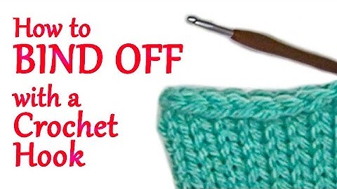 How to Bind Off your Addi Knitting Machine Projects With a Crochet Hook | Yay For Yarn