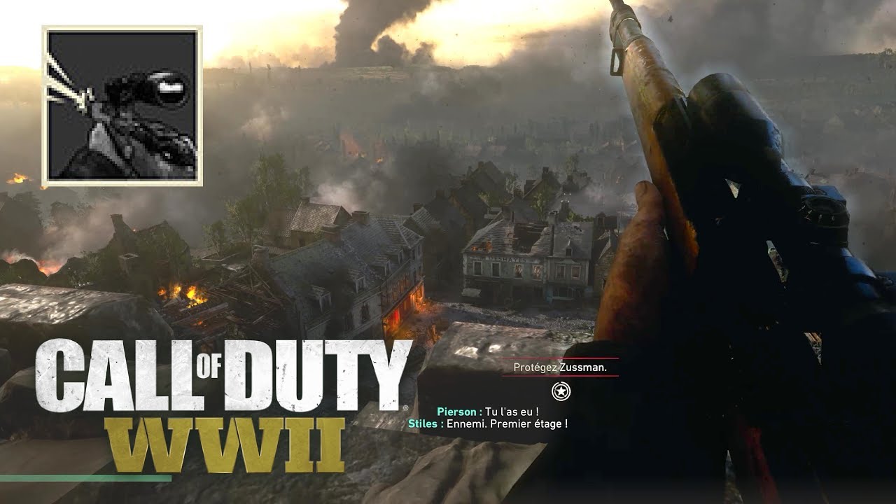 CALL OF DUTY WW2: Tireur d'Elite / Marksman Trophée / Succès (Mission ...