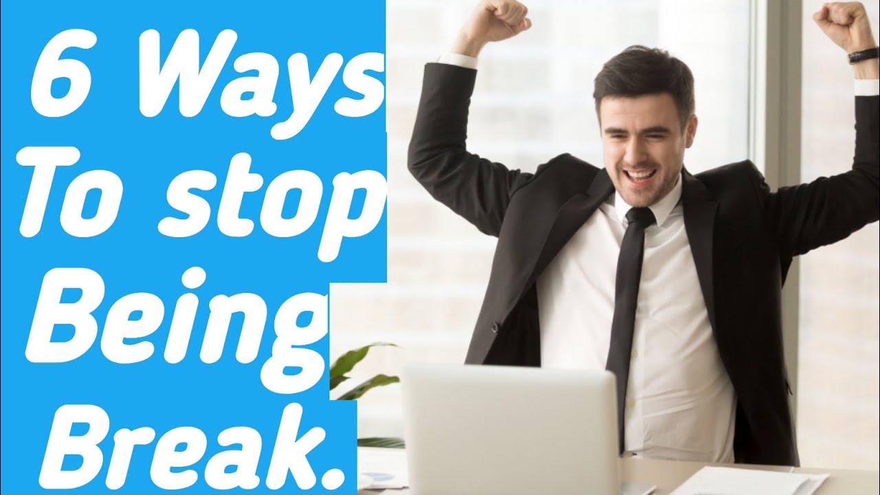 How to Stop Being Broke - YouTube