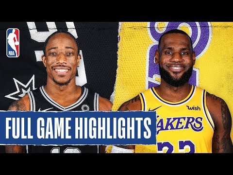 SPURS at LAKERS | FULL GAME HIGHLIGHTS | February 4, 2020