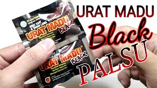 KUPAS TUNTAS..!!! PERBEDAAN URAT MADU BLACK ASLI DAN PALSU...!!!