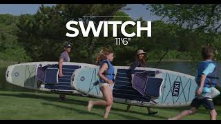 ISLE 11'6 SWITCH Inflatable Kayak + Paddle Board Walk-Through