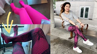 Barbie Layering Magic Wolford X Sheertex Layered Nylons Tights Review Stockings Hose Fashion