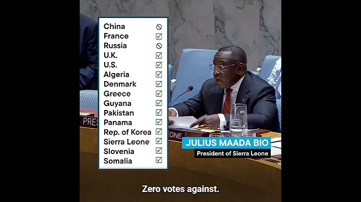 Security Council resolution on Gaza