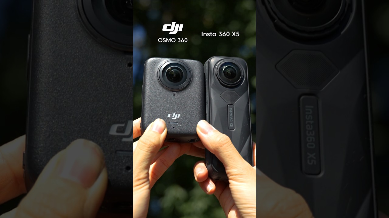 ระหว่าง DJI Osmo 360 กับ Insta 360 X5 อันไหนดี?!