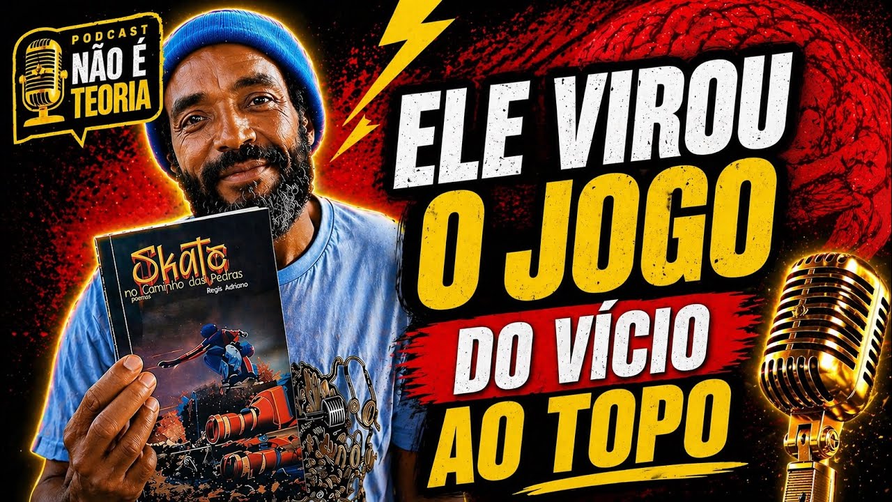 Da Cracolândia à reconstrução: a história de Régis Adriano (Gringo Skatista)